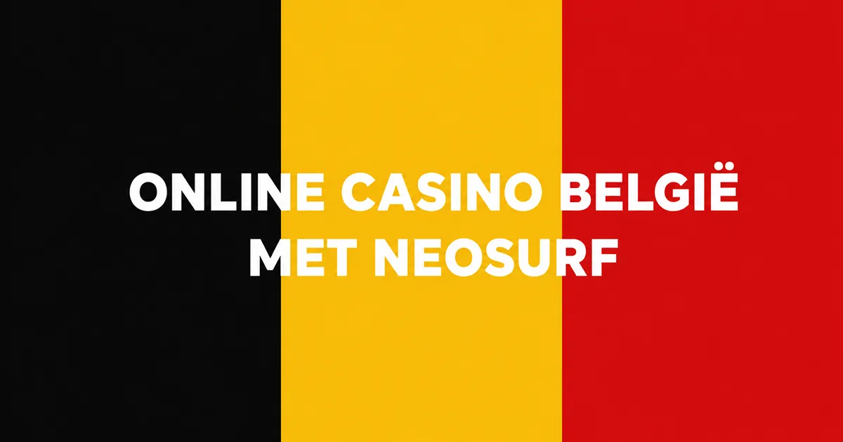 belgisch online casino met neosurf